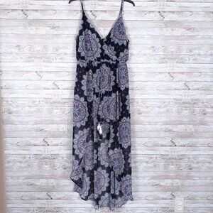 Lily Rose Romper With Cape Skirt XL Black 693